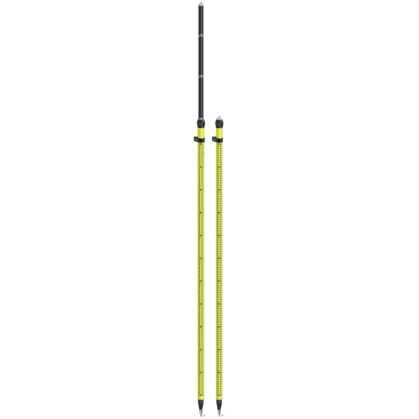 SitePro 2.2m Aluminum Rover Rod, 3 Position Snap-Lock, Metric