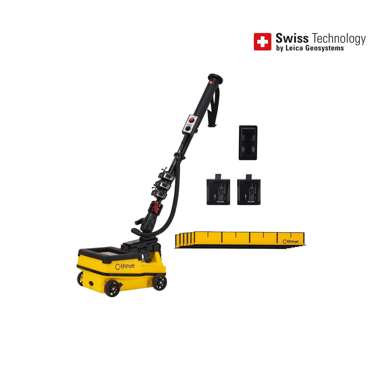 Used C-Thrue Concrete Scanner & Telescopic Remote Handle