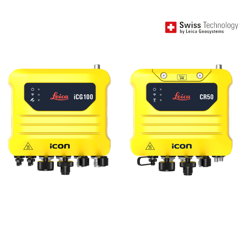 Leica iCON gps 100 & CR50 - Machine Receiver