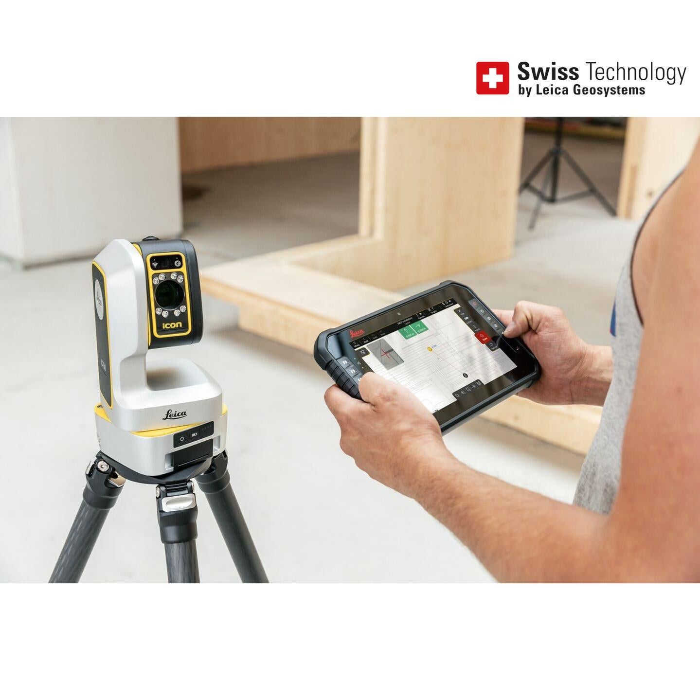 Leica iCON trades for Interior Finishing