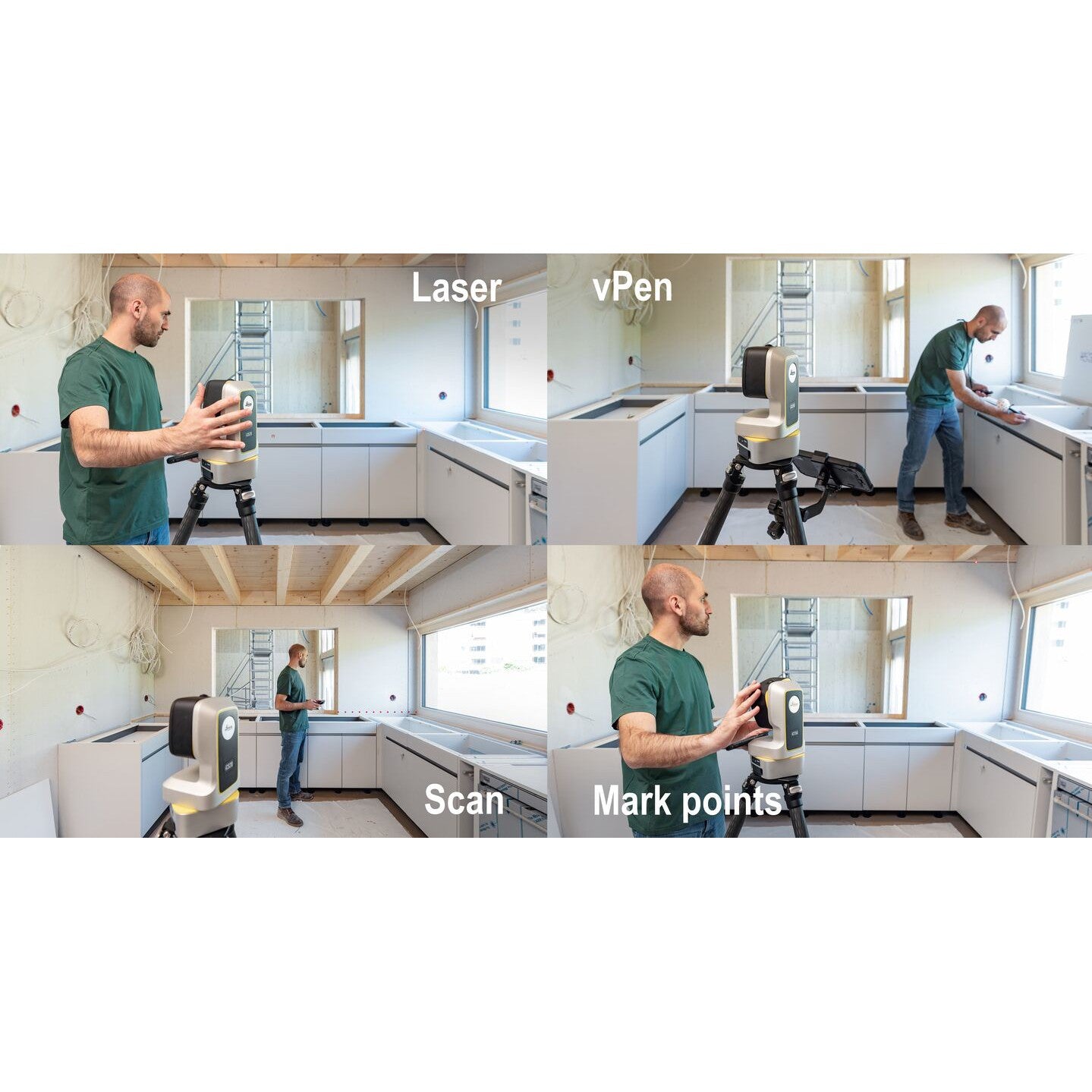 Leica iCON trades for Templating