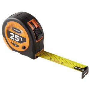 Keson Short Steel Measuring Tape 25ft
