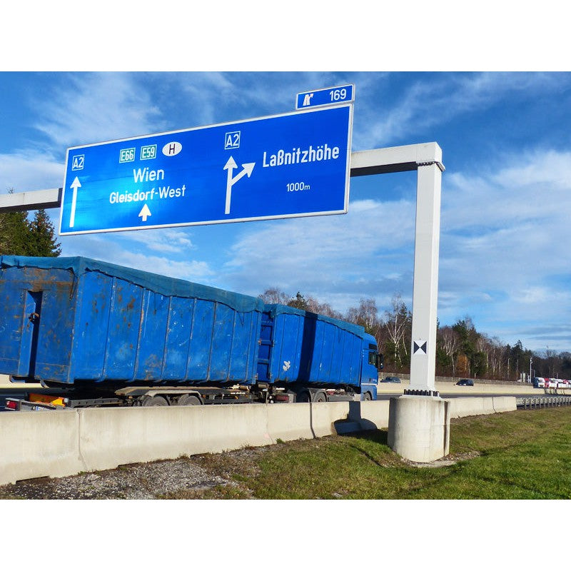 DIBOND Laser Scanner and Drone Sign RSL402