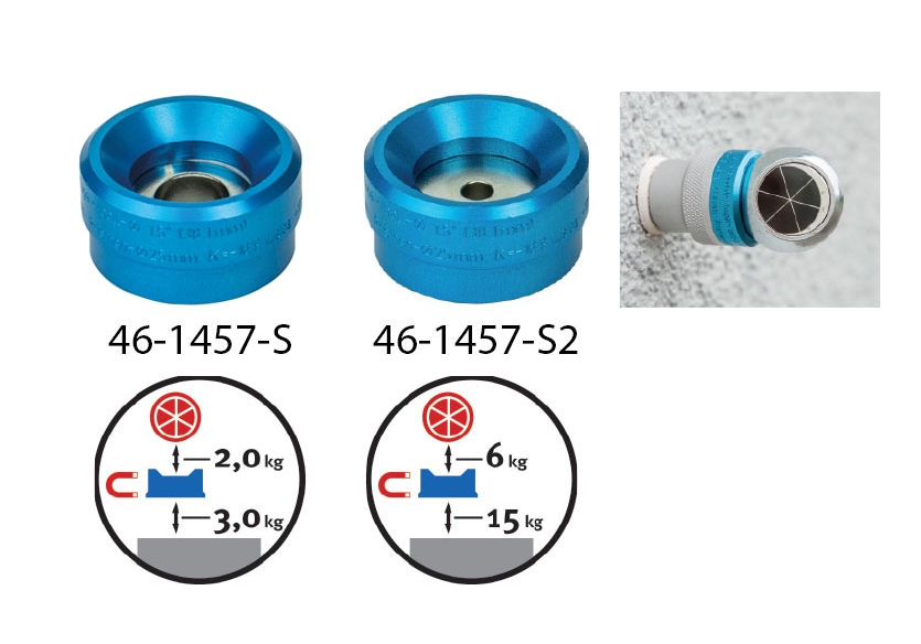 Goecke Ball Base for 38.1mm Balls, 3kg Force