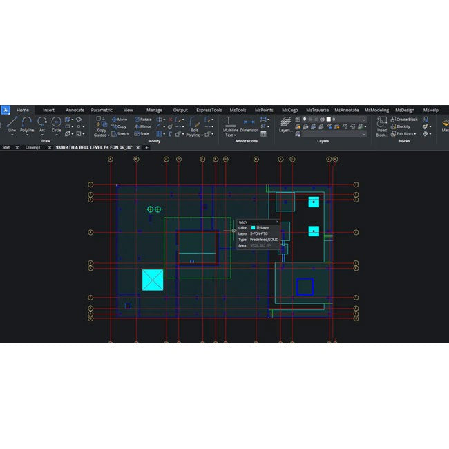 Microsurvey Survey Tools for BricsCAD