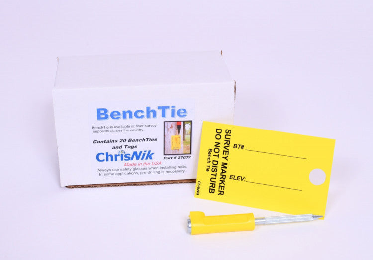 BenchTie Vertical Surface Control Point