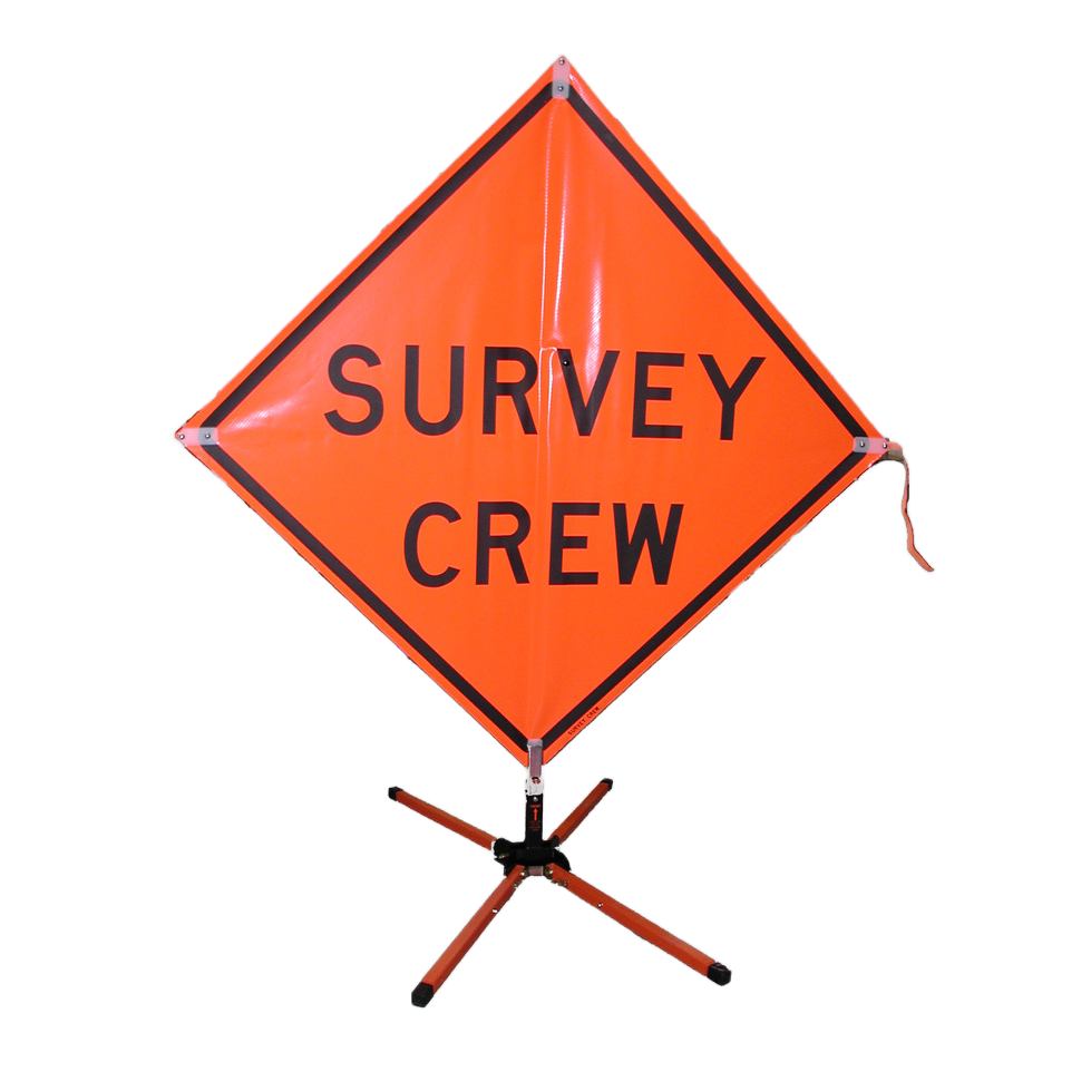 ChrisNik Telescoping Survey Sign Stand