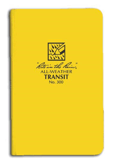 Rite in the Rain Bound Book - Transit - Plastic Cover