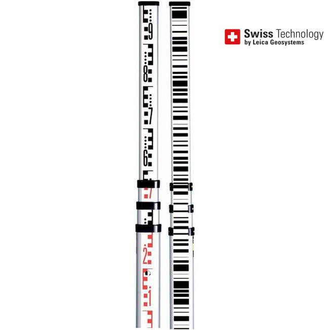 GSS111, Dual face staff 5m 4sect metric