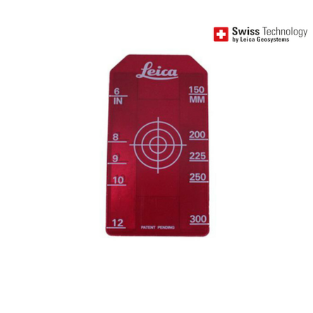 Target insert, 6-12", (150-300mm), red