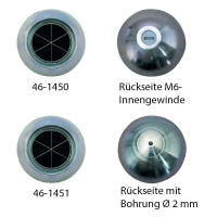 Load image into Gallery viewer, Goecke monitoring ball prism 38.1mm diameter
