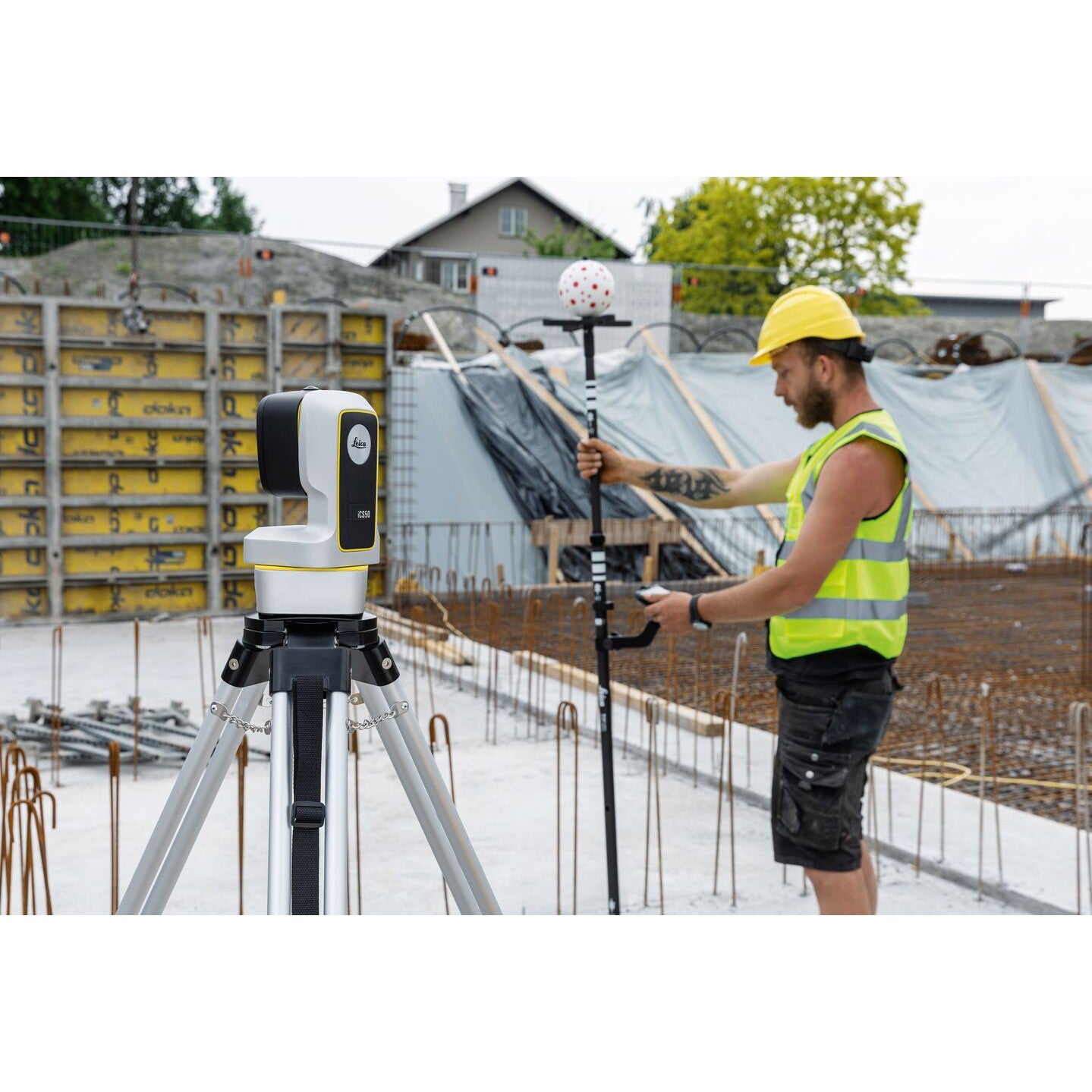 Leica iCON iCS50 – Robotic Construction Tool