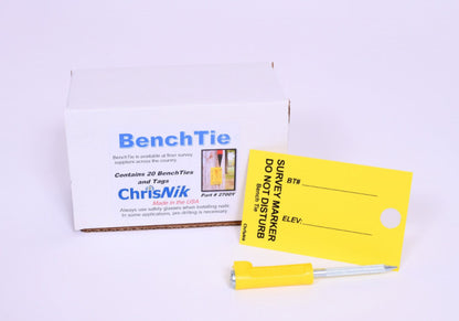BenchTie Vertical Surface Control Point