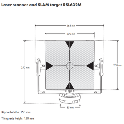 Laser Scanner & SLAM Targets RSL632M & RSL652M