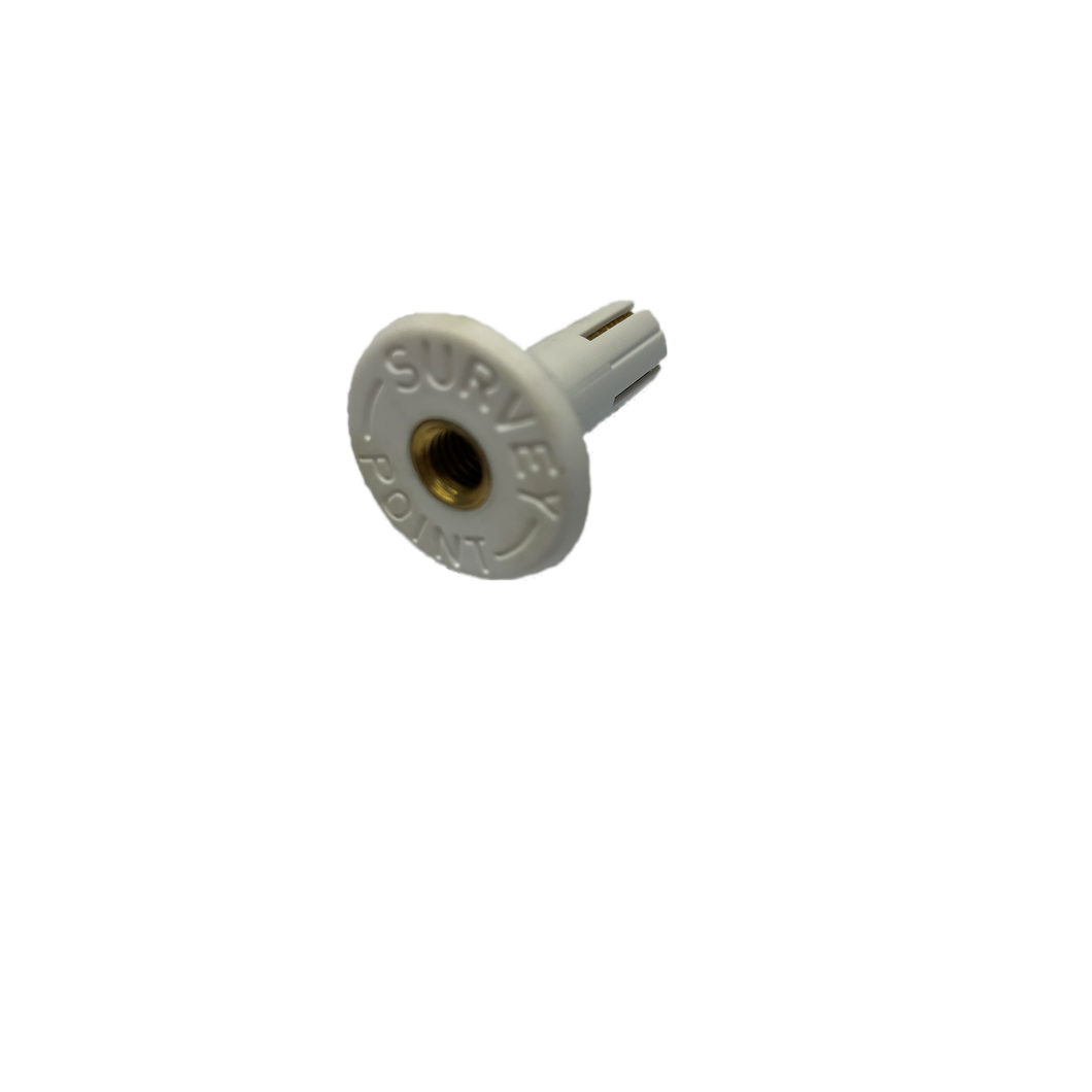 Goecke Schwelm Wall bolt M8 thread, length 40mm, white