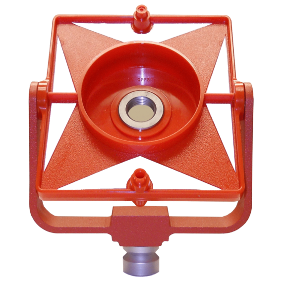 Omni Single prism target & yoke (PC -30mm or 0mm), 5/8 mount