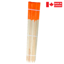 Lath Bundle 48" - Painted Tops orange