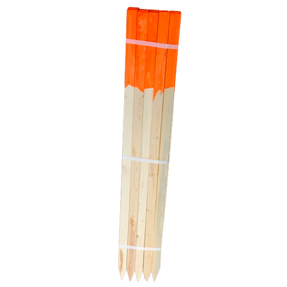 Lath Bundle 36" - Painted Tops orange