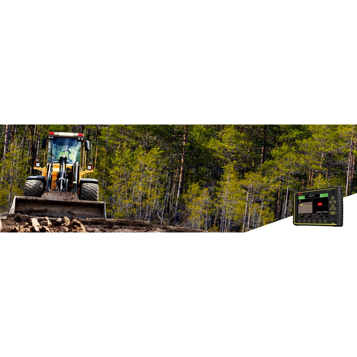 Leica iCON iGW3 3D Wheel Loader System