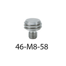 Goecke prism wall mount, M8 male thread to 5/8 x 11