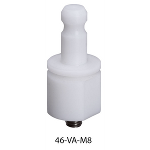 Goecke prism wall mount adapter, M8 thread to Leica stub