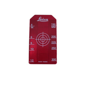 Target insert, 6-12", (150-300mm), red
