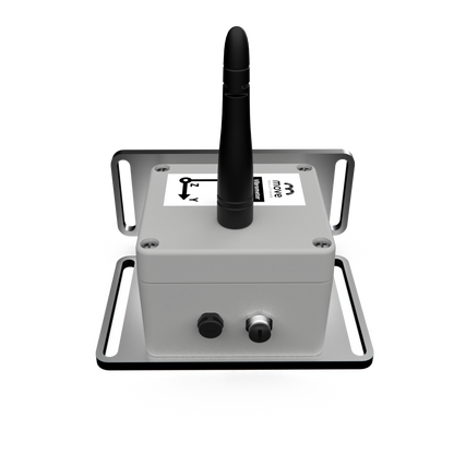 Triaxial wireless vibration sensor