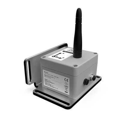 Triaxial wireless vibration sensor