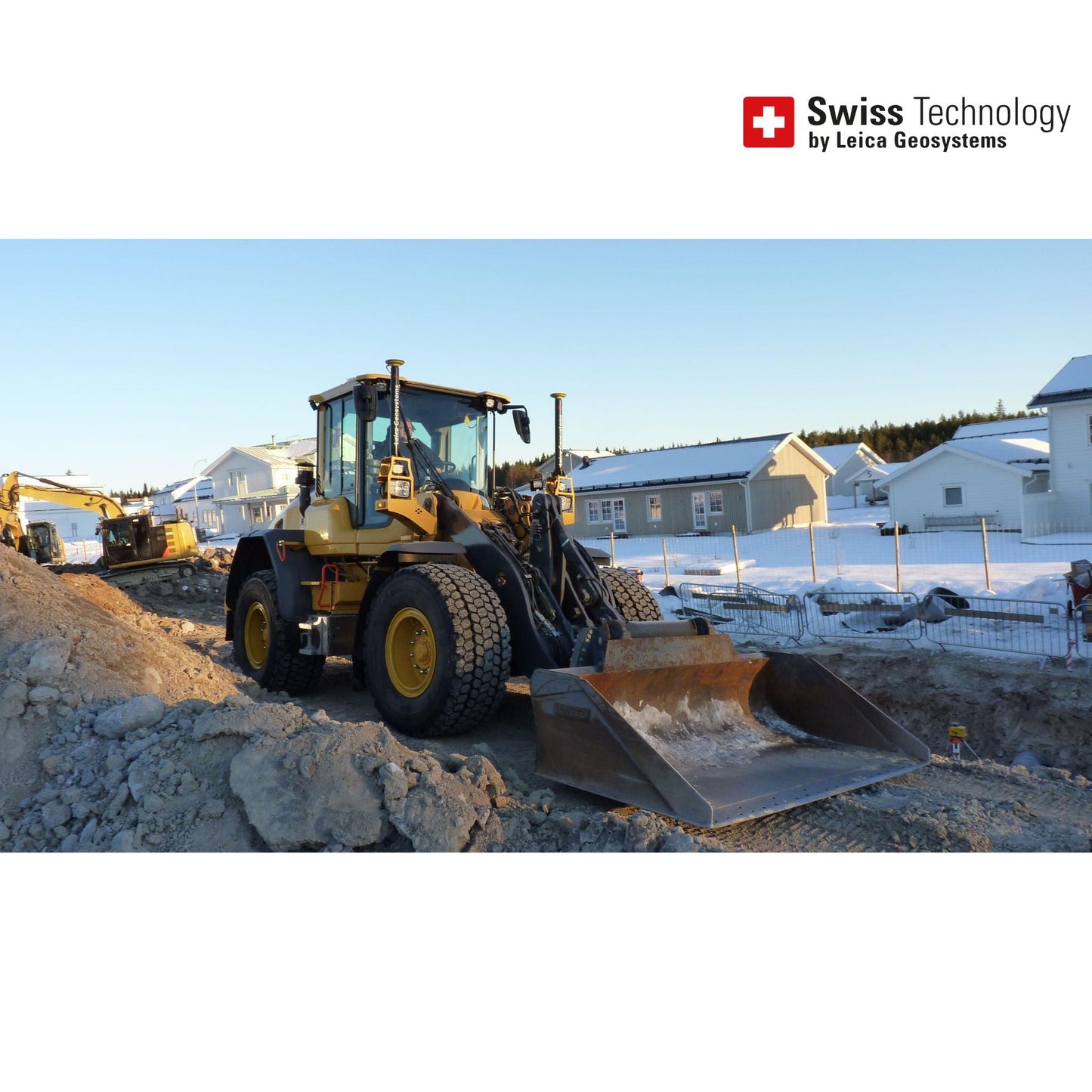 Leica iCON iGW3 3D Wheel Loader System