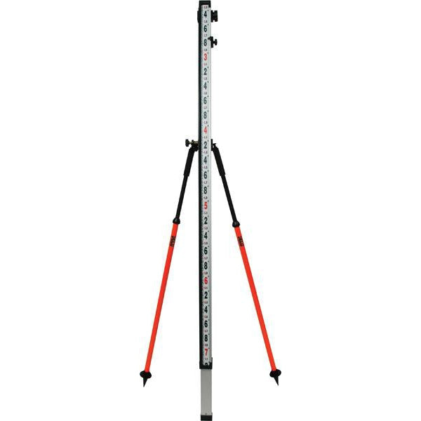 Leveling Rod Bipod - Flo Orange