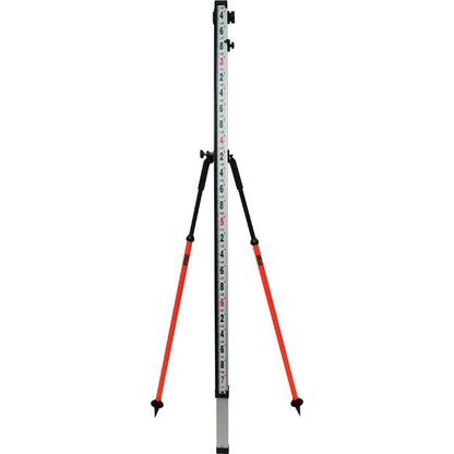 Leveling Rod Bipod - Flo Orange