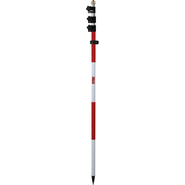 15.25 ft Twist-Lock Pole - Red and White