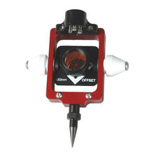 Load image into Gallery viewer, Red European Style Compact &amp; Portable Prism Pole System - Offset 0,-30 mm
