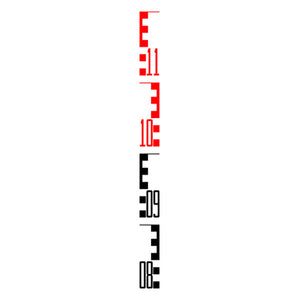 Fiberglass 5.18 m SVR Rod — "E" Metric Grad